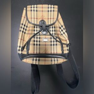 Vintage Burberry backpack